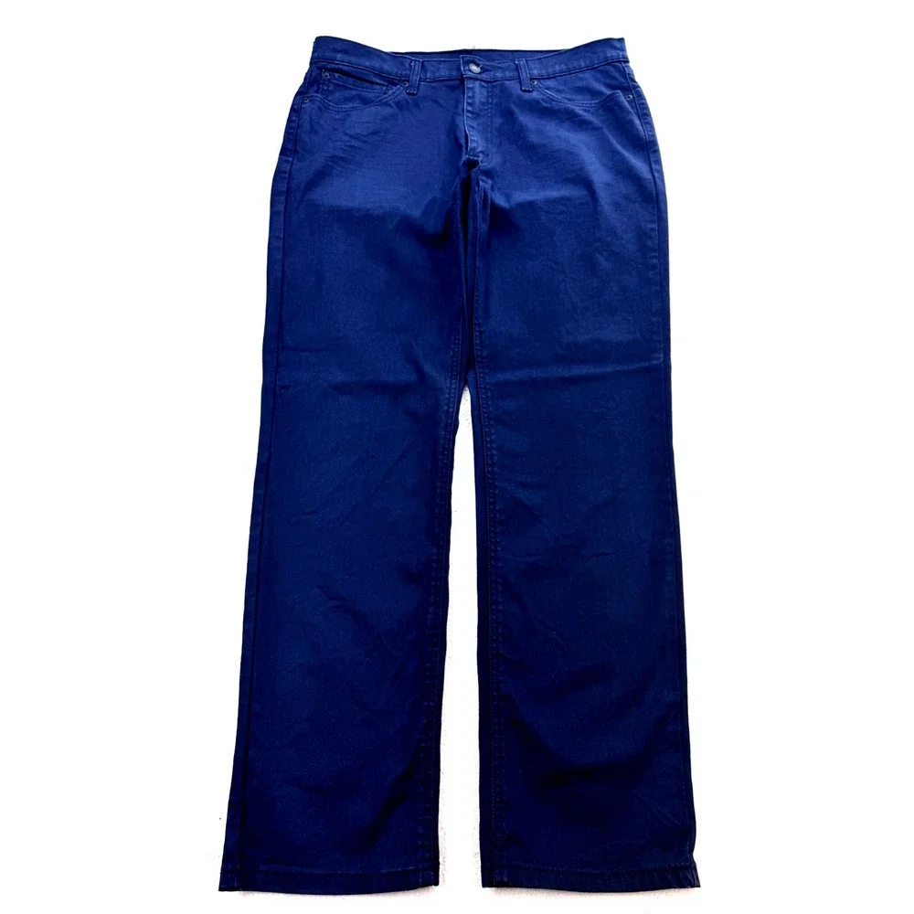 Levis 541 Rigid Dragon Jeans Men 36x34 Blue Athletic Stretch Denim